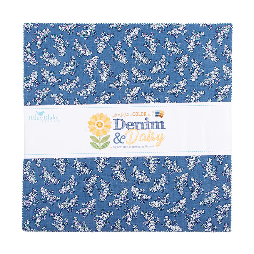 Denim & Daisy 10" Stacker – Lori Holt | Riley Blake Designs