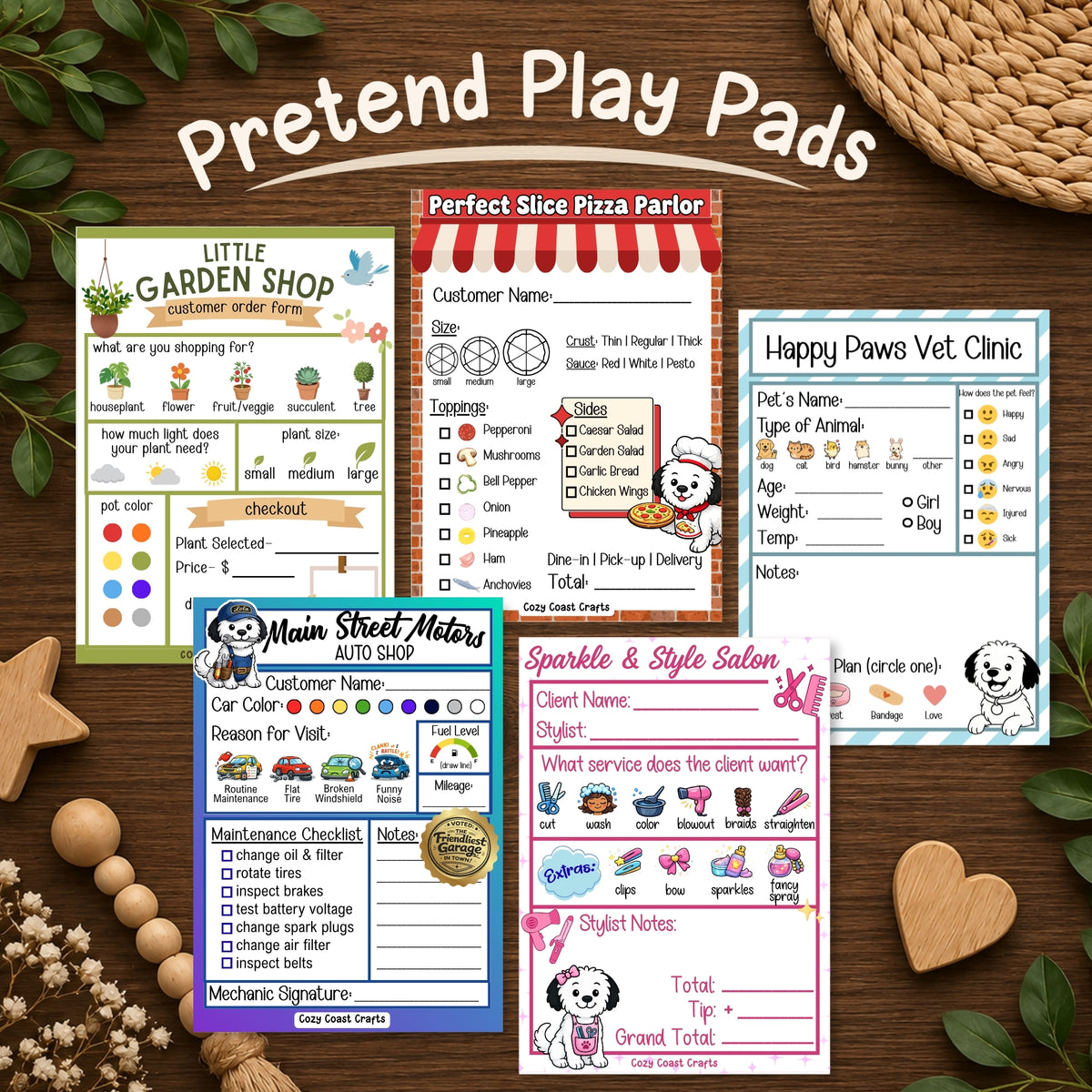 Pretend Play Pads