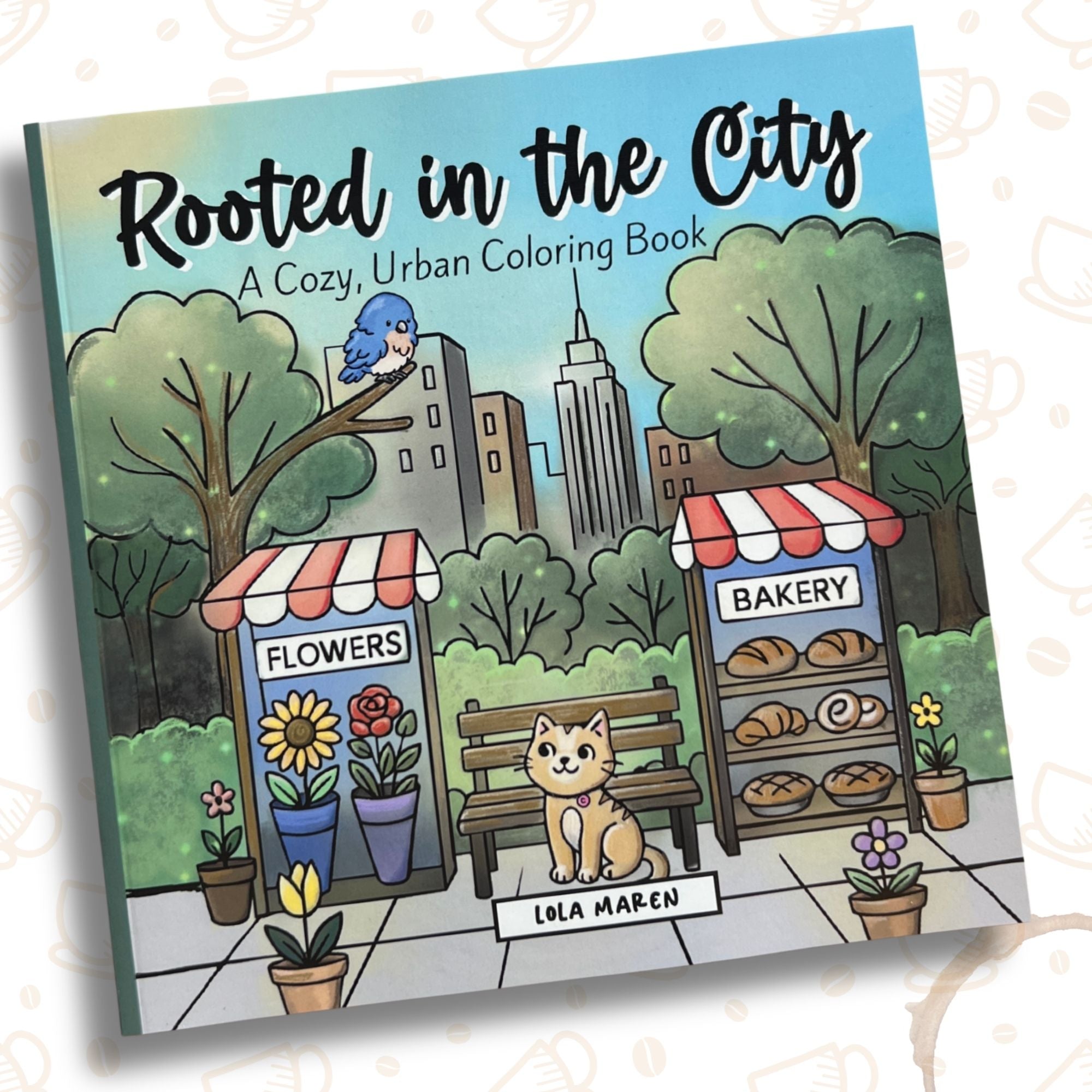 Cozy Urban Coloring Book: Rooted in the City (8.5" x 8.5")