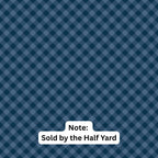 Denim & Daisy Gingham Oxford Blue – Lori Holt (sold by the half yard)