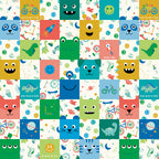 Brave Your Way Cheater Print Multi, Priced and Sold by Half Yard