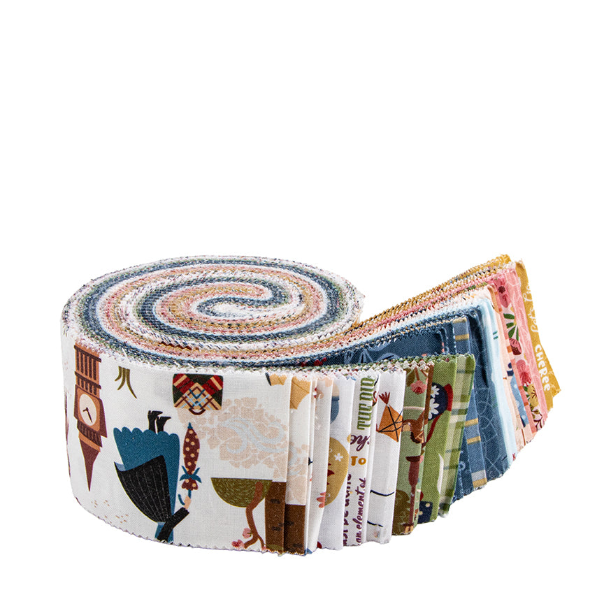 Spoonful of Sugar Rolie Polie – Jennifer Long for Riley Blake Designs (40 pieces)